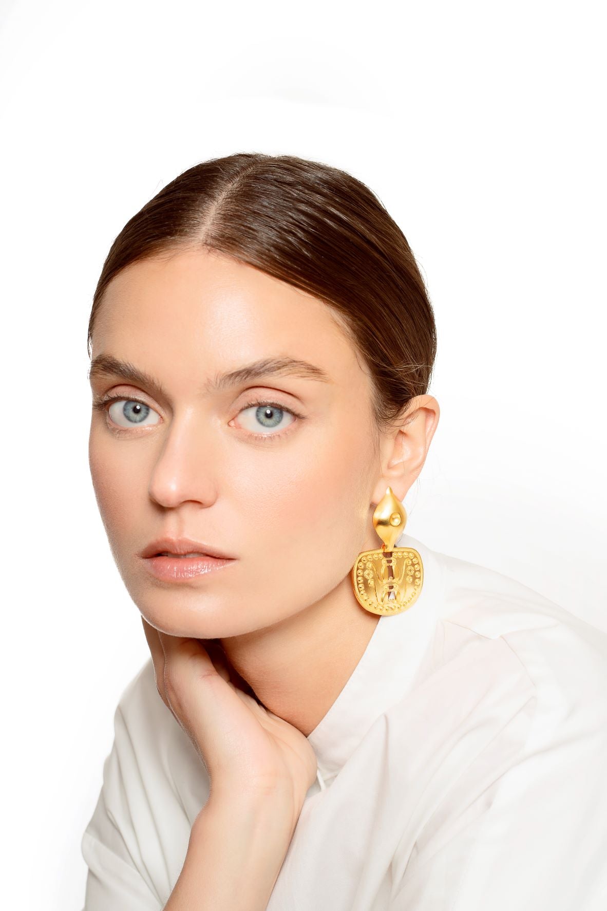 Paio di orecchini 'SISIRU' Cultura Vicús, Perù